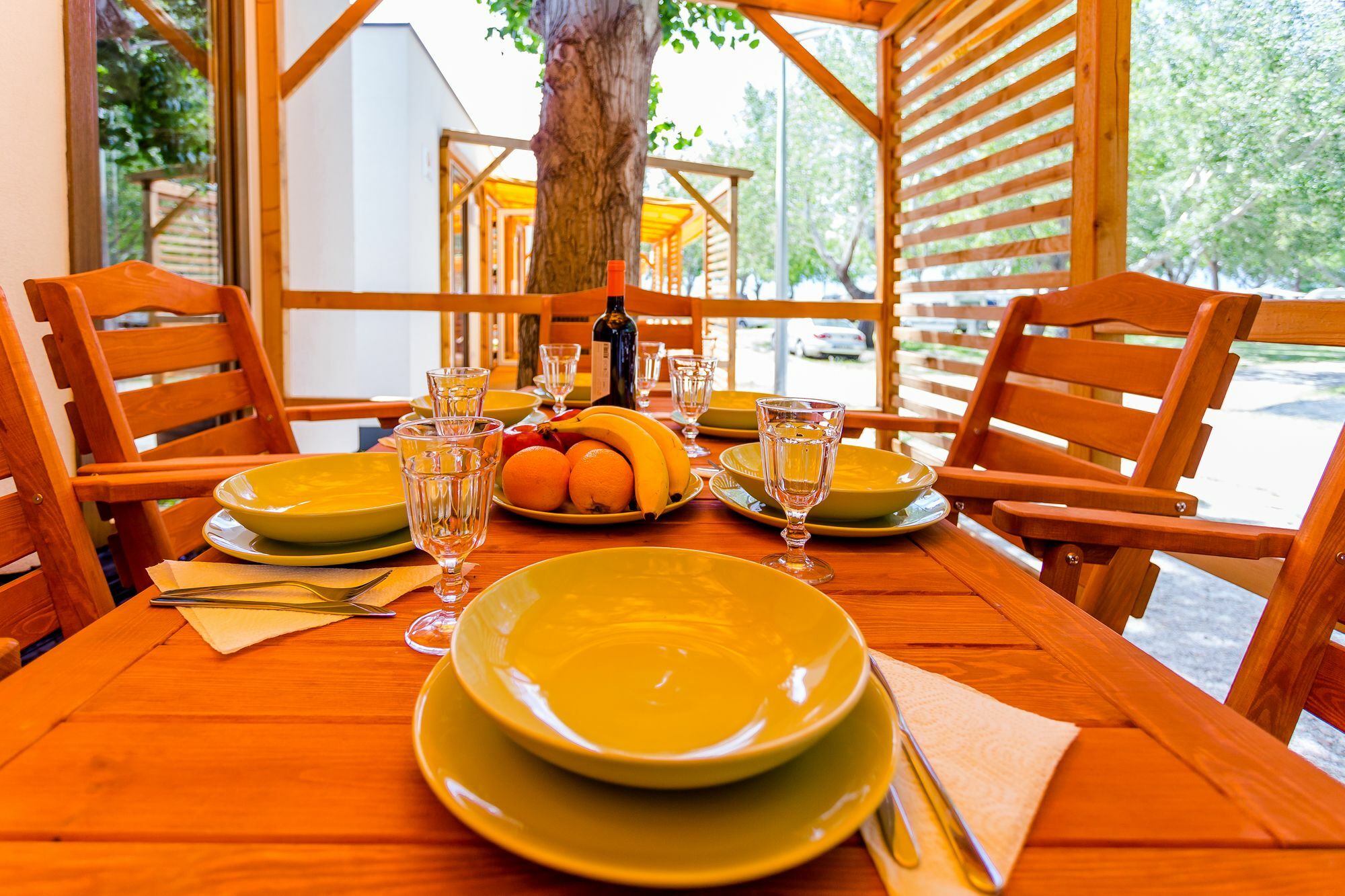 Mediteran Travel Mobile Homes Galeb โอมิช ภายนอก รูปภาพ